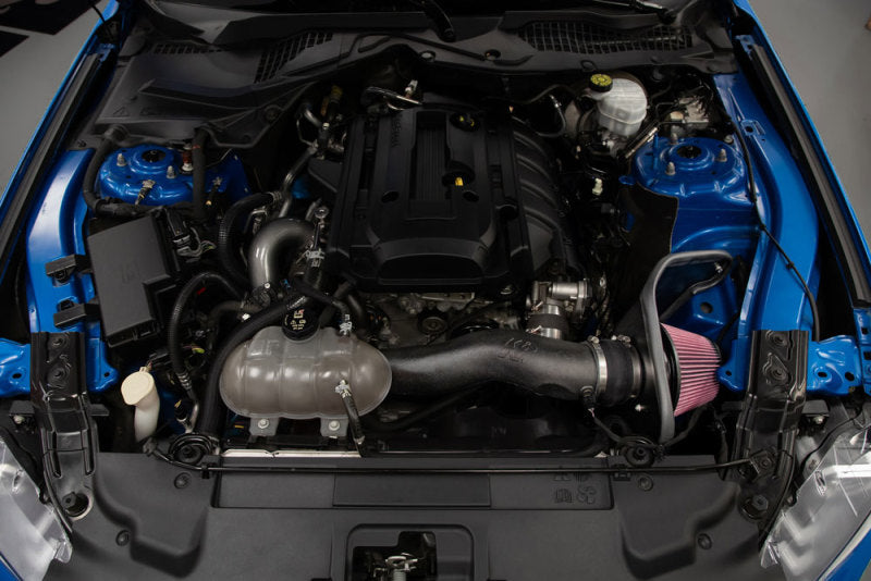K&N 2018 Ford Mustang L4-2.3L F/I AirCharger Performance Intake K&N Engineering Cold Air Intakes