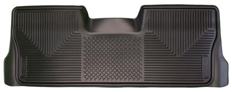 Husky Liners 09-12 Ford F-150 Reg/Super/Crew Cab X-Act Contour Black Floor Liners (2nd Seat) Husky Liners Floor Mats - Rubber