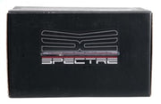 Spectre Adjustable Conical Air Filter 9-1/2in. Tall (Fits 3in. / 3-1/2in. / 4in. Tubes) - Black Spectre Air Filters - Universal Fit