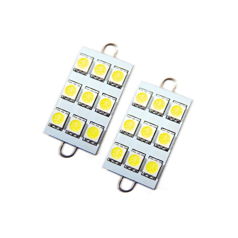 Oracle 44MM 6 LED 3 Chip - Loop Festoon Bulbs (Pair) - White ORACLE Lighting Bulbs