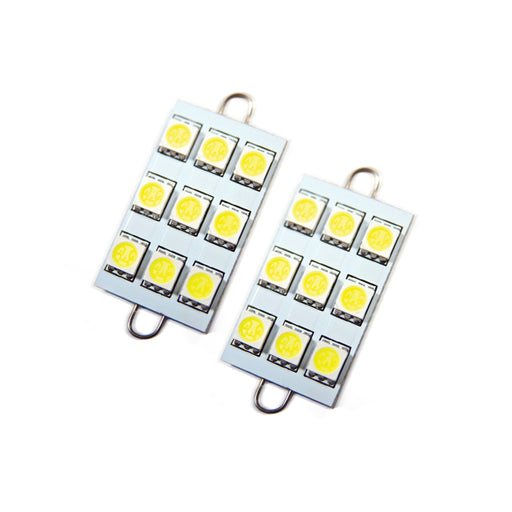 Oracle 44MM 6 LED 3 Chip - Loop Festoon Bulbs (Pair) - White ORACLE Lighting Bulbs