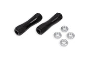 BMR 64-70 A-Body / 78-87 G-Body Tie Rod Sleeves 5/8in Thread - Black Anodized BMR Suspension Tie Rods