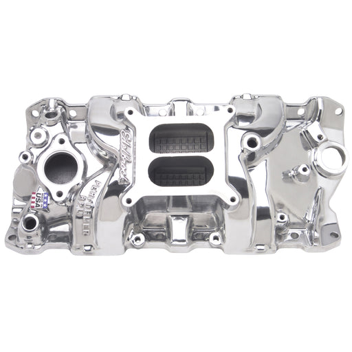 Performer RPM Small Block Chevy Polished Intake Manifold EDELBROCK Autoparts