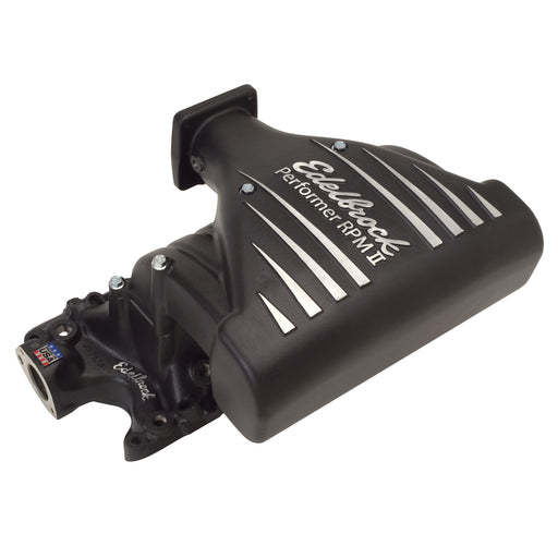 Performer RPM II Intake Manifold #71233 For 5.0L Small-Block Ford, Black Finish EDELBROCK Autoparts