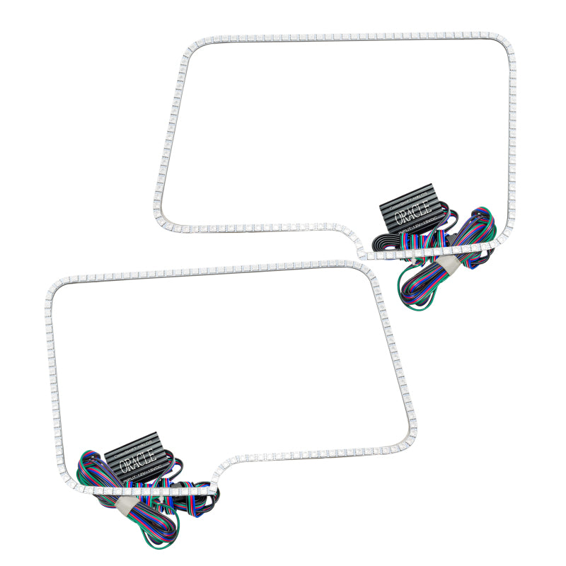 Oracle Ford F-150/Raptor 09-14 Halo Kit - ColorSHIFT w/o Controller ORACLE Lighting Headlights