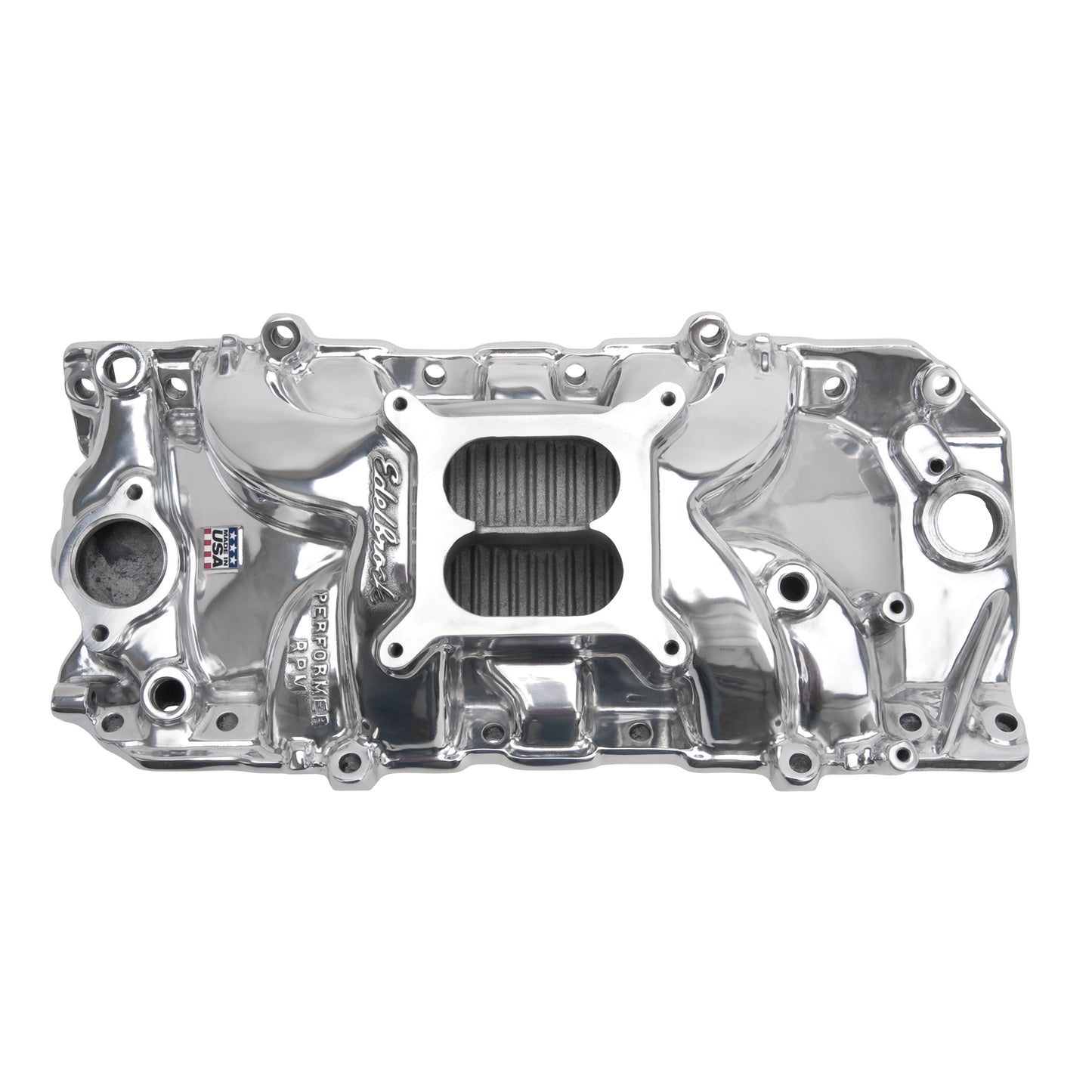 RPM Air-Gap Big Block Chevy 2-O Polished Intake Manifold