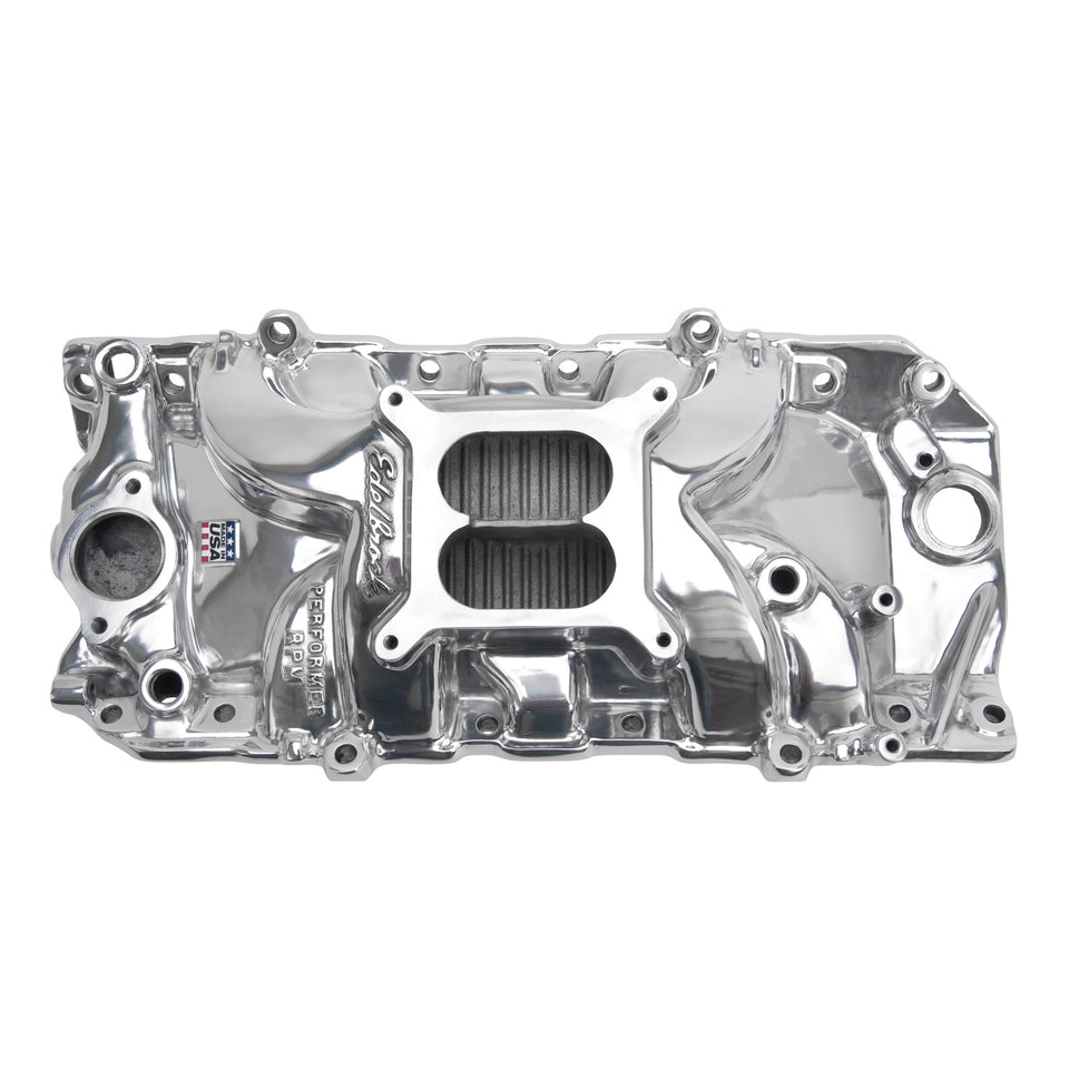 RPM Air-Gap Big Block Chevy 2-O Polished Intake Manifold