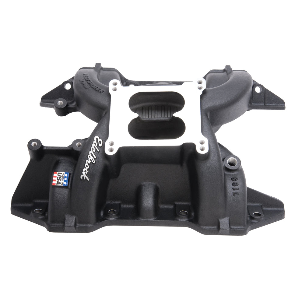 Performer RPM Big Block Chrysler 440 Black Intake Manifold