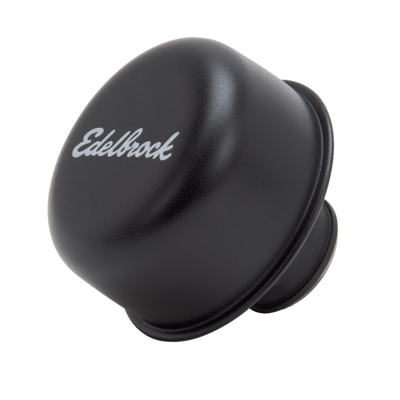 Edelbrock Black Steel Breather Edelbrock Valve Covers