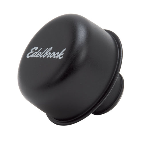 Edelbrock Black Steel Breather Edelbrock Valve Covers