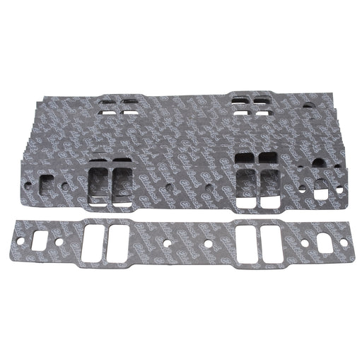Edelbrock Small-Block Chevy intake gasket Bowtie (PKG OF 10 SETS) .120 thick EDELBROCK Autoparts