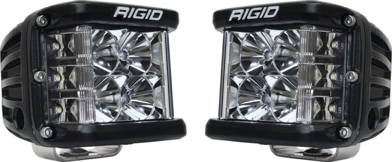 Rigid Industries D-SS - Flood - Set of 2 - Black Housing Rigid Industries Light Bars & Cubes