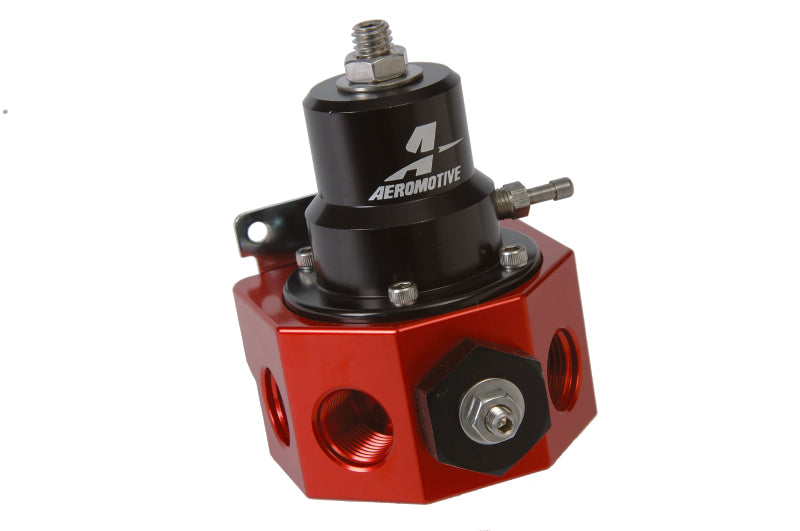 Aeromotive Double Adjustable Carbureted Regulator for Belt Drive Fuel Pump Aeromotive Fuel Pressure Regulators