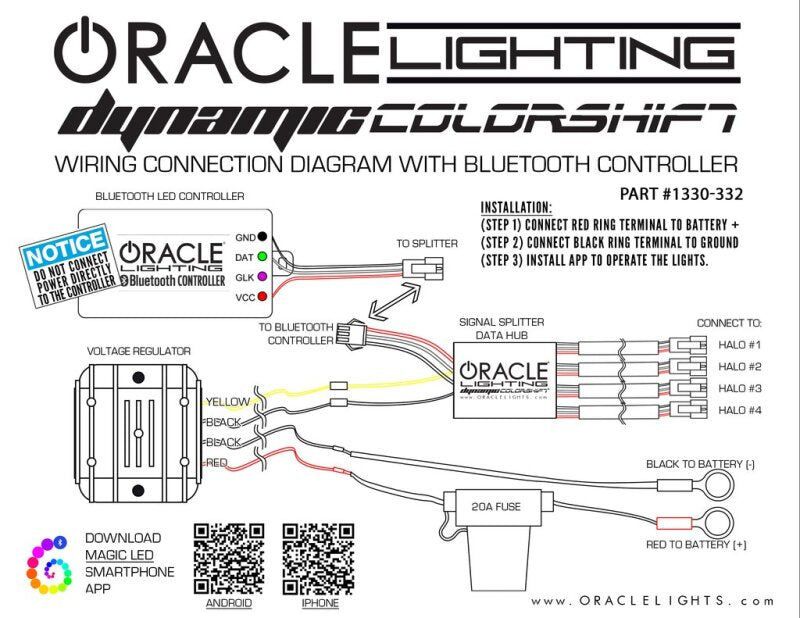 Oracle Chevy Corvette C7 14-19 Dynamic DRL w/ Switchback Turn Signals - - Dynamic ORACLE Lighting Headlights