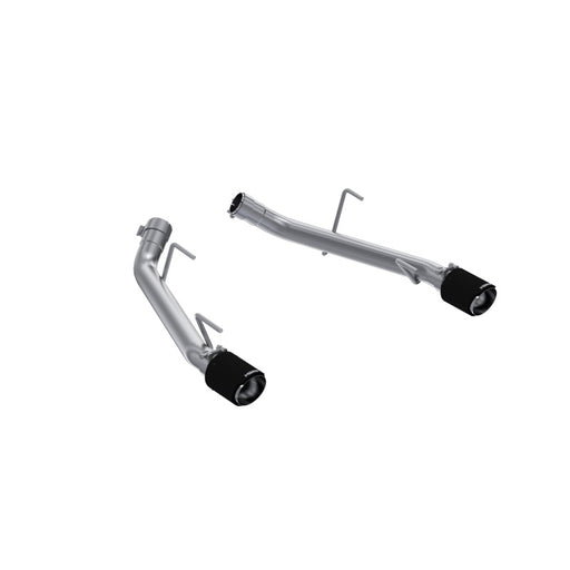 MBRP 05-10 Ford Mustang GT 4.6L T304 SS 2.5in Dual Axle-Back with CF Tips (Race Version) MBRP Axle Back