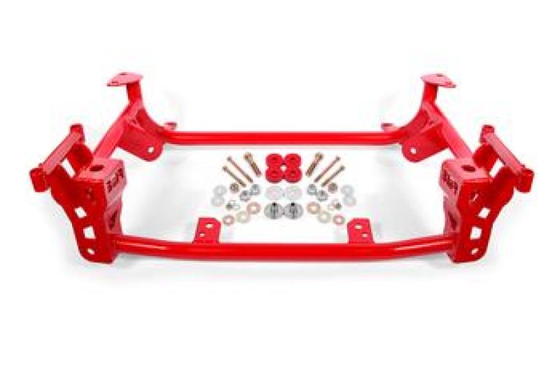 BMR 15-20 Ford Mustang Street Version (DOM) K-Member - Black Hammertone BMR Suspension Crossmembers