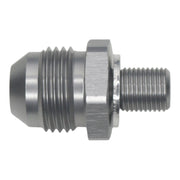 DeatschWerks 8AN Male Flare to M10 X 1.0 Male Metric - Anodized Titanium DeatschWerks Fittings
