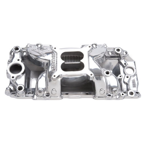 RPM Air-Gap Big Block Chevy 2-R Polished Intake Manifold EDELBROCK Autoparts