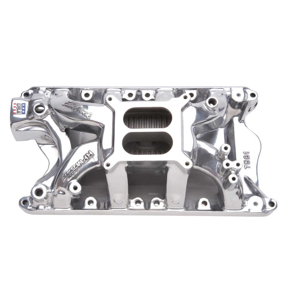 RPM Air-Gap Small Block Ford Polished Intake Manifold