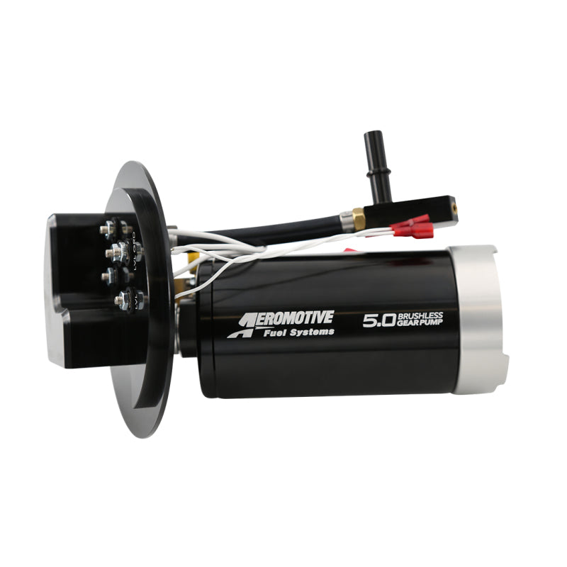Aeromotive 11-17 Mustang S197/S550 Brushless 5.0 GPM Gear Pump 18-20 GT/Ecoboost Aeromotive Fuel Tanks