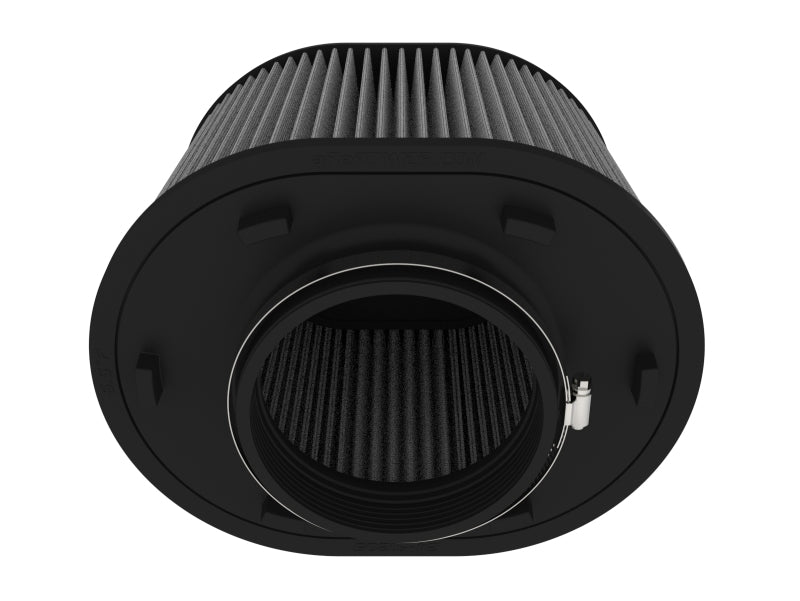 aFe Magnum FORCE Intake Filter w/Pro DRY S 5-1/2IN F x (12-1/4x9-3/4)IN B x (11-1/4x8-3/4)IN Tx8IN aFe Air Filters - Universal Fit