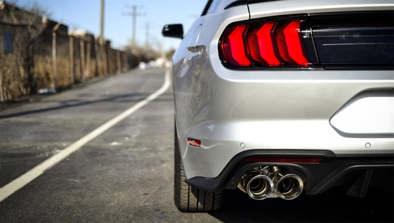 Corsa 2018-2023 Ford Mustang GT Fastback 5.0L 3in Sport Axle-Back Exhaust w/ 4in Black Tips CORSA Performance Axle Back