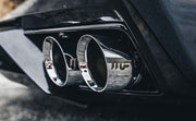MagnaFlow 13 Ford Mustang Shelby GT500 V8 5.8L Quad Split Rear Exit Stainless Cat Back Perf Exhaust Magnaflow Catback