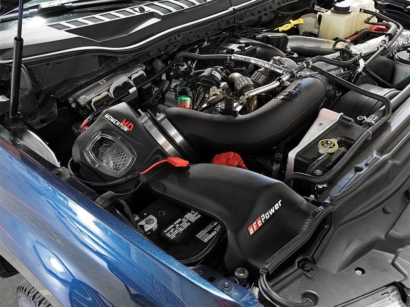 aFe Momentum HD Intakes Pro Dry S Ford Diesel Trucks V8 6.7L (td) aFe Cold Air Intakes