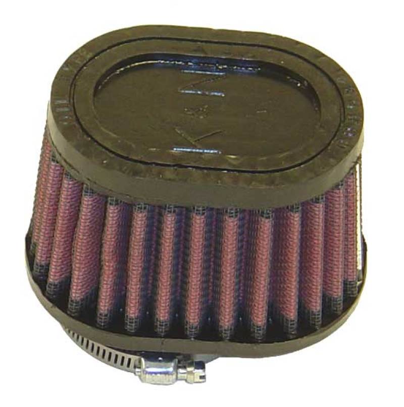 K&N Filter Universal Rubber Filter Oval Tapered 4in Base O/S L x 3.5in Top O/S L x 2.75in H K&N Engineering Air Filters - Universal Fit