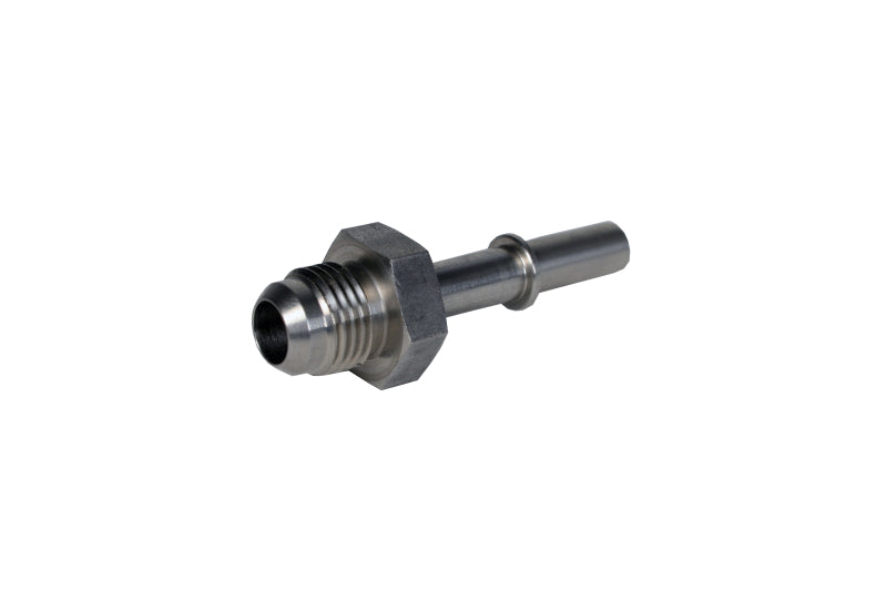 Aeromotive Ford OE Pressure Line - 5/16in Male Quick Connect to -6 AN male (Male OE filter coupler) Aeromotive Fittings