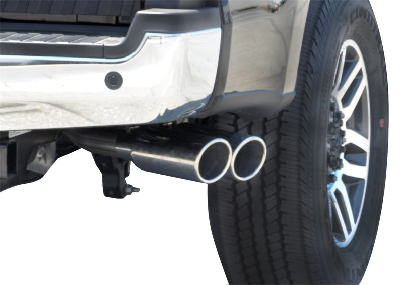 Gibson 2020 Ford F-250 SuperDuty Crew 96in Bed 7.3L Cat-Back Dual Sport Exhaust System - Stainless Gibson Catback
