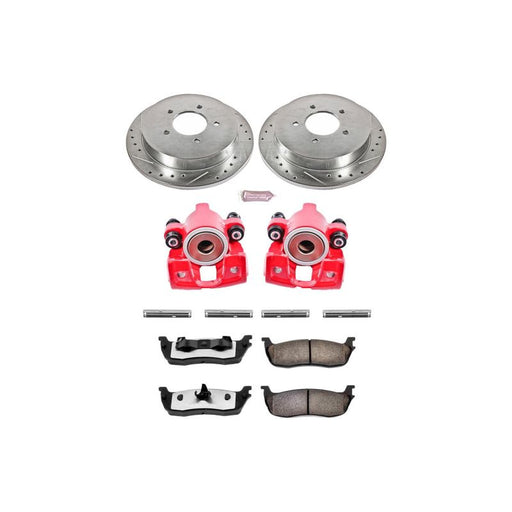 Power Stop 97-00 Ford Expedition Rear Z36 Truck & Tow Brake Kit w/Calipers PowerStop Brake Kits - Performance D&S