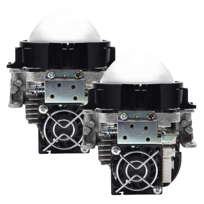 Oracle 2.5in 70mm Bi-LED 35W Retrofit Projectors (Pair) - 5500K ORACLE Lighting Light Bars & Cubes