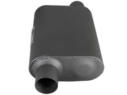 aFe Scorpion Replacement Alum Steel Muffler 2-1/2in In/Out Baffled Offset/Offset 13inL x10inW x4inH aFe Catback