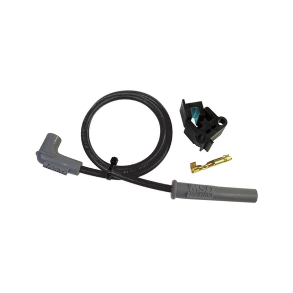 Replacement Super Cond. Wire, Universal, Black 34063 MSD Autoparts