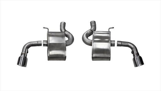 Corsa 2016 Chevrolet Camaro SS 6.2L V8 2.75in Polished Sport Axle-Back Exhaust Dual Rear Exit CORSA Performance Axle Back