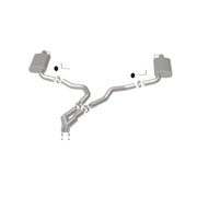 MagnaFlow 75-79 Chevy Corvette V8 5.7L Dual Split Rear Exit Stainless Cat-Back Perf Exhaust Magnaflow Catback