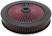 K&N X-Stream Top Filter Red 11in / 5.125in Neck Flange / 3.5in Height K&N Engineering Air Filters - Universal Fit