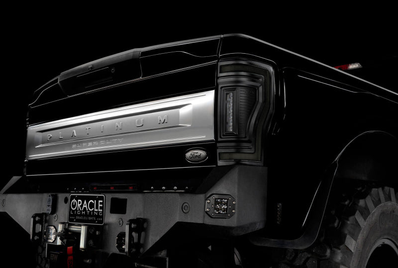 Oracle Lighting 17-22 Ford F-250/350 (Black Series) Flush Mount LED Tail Lights ORACLE Lighting Tail Lights