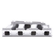 Edelbrock Intake Manifold Chrysler Gen II 426-572 Hemi Dual Quad Single Plane for Carburetors Edelbrock Intake Manifolds