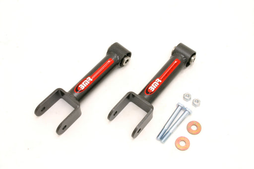 BMR 79-04 Fox Mustang Upper Control Arm Non-Adj. w/ Spherical Bearings - Black Hammertone BMR Suspension Control Arms