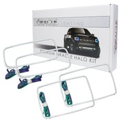 Oracle Ford F250 08-10 Halo Kit - ColorSHIFT w/ 2.0 Controller ORACLE Lighting Headlights