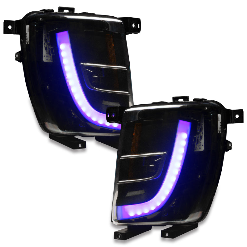 ORACLE Lighting 16-21 Tesla Model X Dynamic ColorSHIFT Headlight & Fog Light DRL Kit ORACLE Lighting Headlights