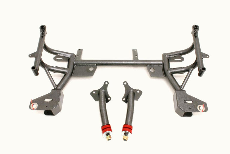 BMR 93-02 F-Body K-Member w/ Turbo SBC/BBC Motor Mounts and Pinto Mounts - Black Hammertone BMR Suspension Crossmembers