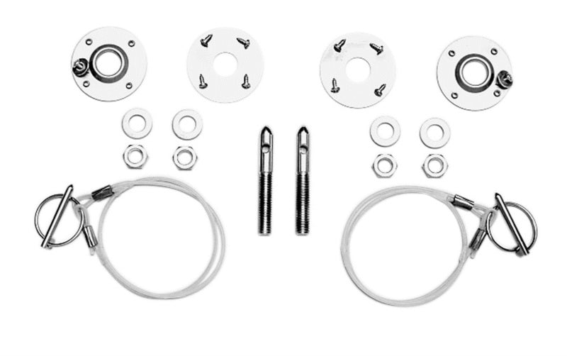 Ford Racing Hood Latch & Pin Kit Ford Racing Hood Pins