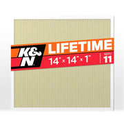K&N HVAC Filter 14 X 14 X 1 Merv 11 K&N Engineering HVAC Filters