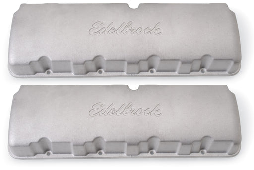 Edelbrock Valve Cover Chevy for Big Victor Head Edelbrock Valve Covers