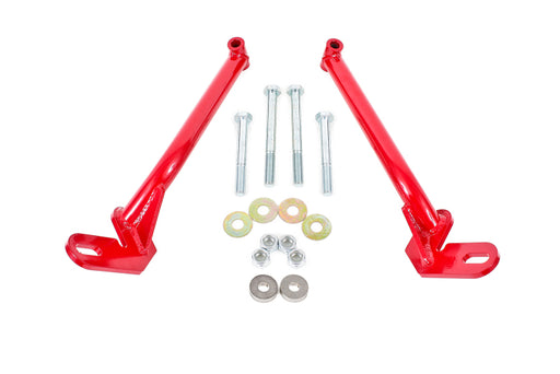 BMR 78-87 G-Body Control Arm Reinforcement Braces - Red BMR Suspension Control Arms