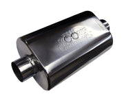 Kooks Universal 2 1/2in Center/Center Oval Muffler (4x8x12) Kooks Headers Muffler