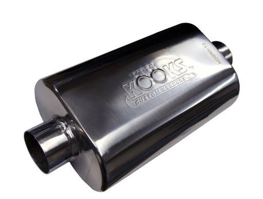Kooks Universal 2 1/2in Center/Center Oval Muffler (4x8x12) Kooks Headers Muffler